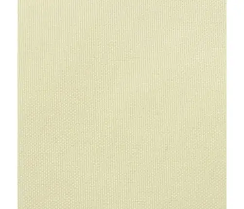 Balkona Aizslietnis, 90X400 Cm, Krēmkrāsas Oksforda Audums Vidaxl