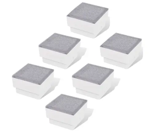 Įleidžiami Led Šviestuvai, 6Vnt., 100X100X68Mm