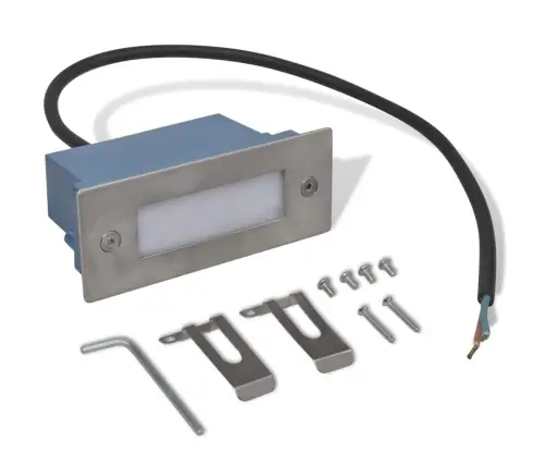 Süvistatav Led Trepivalgustid 12 Tk, 44 X 111 X 56 Mm