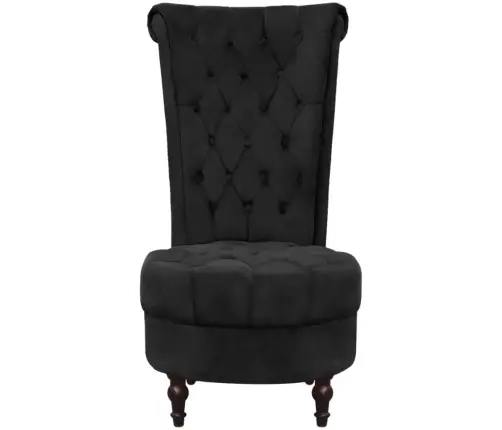 Krėslas Aukštu Atlošu, Juodas Krėslas Aukštu Atlošu, Juodas