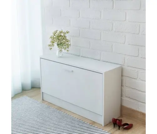 Apavu Uzglabāšanas Sols, 80X24X45 Cm, Balts Vidaxl