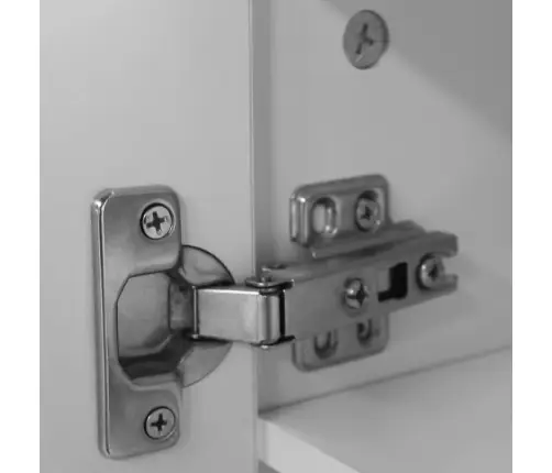 Spintelė Batams, 7 Lentynos, Balta