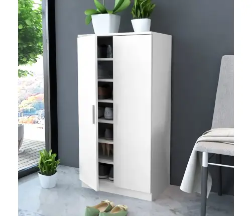 Spintelė Batams, 7 Lentynos, Balta