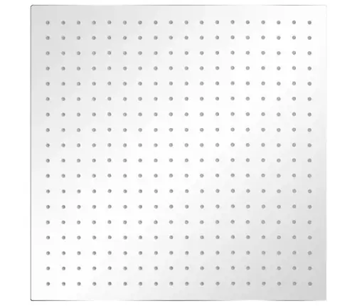 Lietus Dušas Galva, Nerūsējošais Tērauds, 50X50 Cm, Kvadrāta Vidaxl