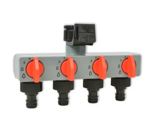 42352  Automātiskā Irigācijas Timer Ar 4 Stacijām 3 V Vidaxl