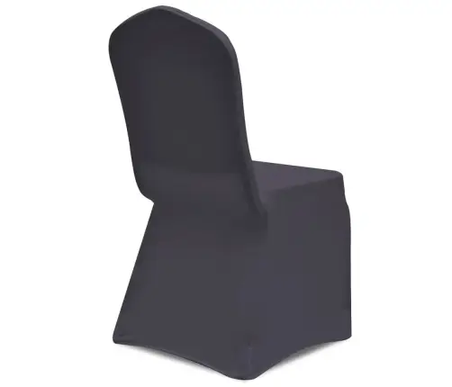 Elastīgi Krēslu Pārvalki, 6 Gab., Antracīta Pelēki Vidaxl