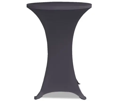 Galdu Pārvalki, 2 Gab., 60 Cm, Elastīgi, Pelēki Vidaxl