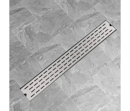 Lineārā Dušas Noteka, 830X140 Mm, Nerūsējošs Tērauds Vidaxl
