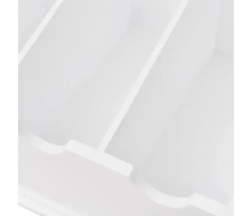 Vidaxli Valge Barokkstiilis Söögiriistahoidja Mdf