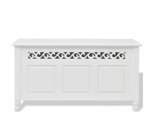 Vidaxli Barokkstiilis Hoiupink Mdf Valge