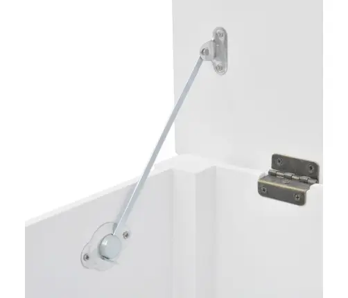 Vidaxli Barokkstiilis Hoiupink Mdf Valge