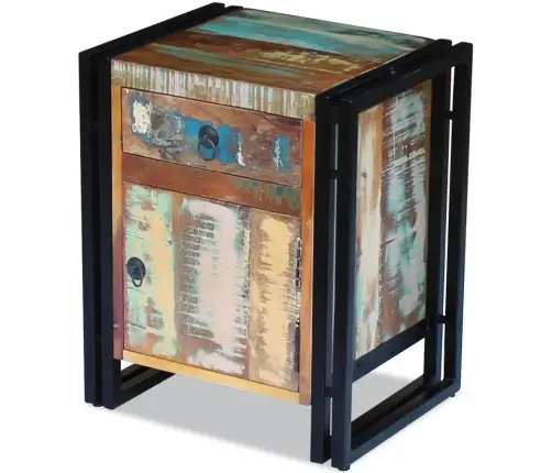 Naktsskapītis, Pārstrādāts Masīvkoks Vidaxl