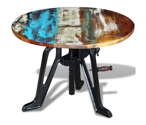 Lisalaud Taastatud Puidust, Malm 60 X (42-63) Cm