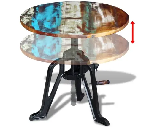 Lisalaud Taastatud Puidust, Malm 60 X (42-63) Cm