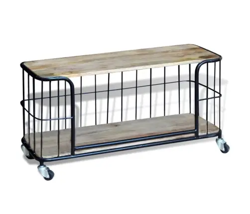 Tv Galdiņš, 100X40X45 Cm, Mango Koks Vidaxl