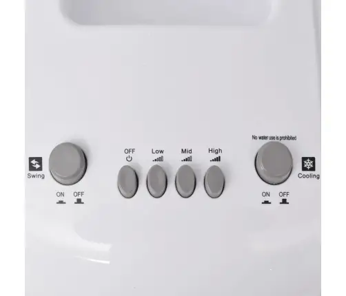 Nešiojamas Oro Vėsintuvas, 25X26X56cm 80W, 4L