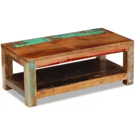 Kafijas Galdiņš, Pārstrādāts Koks, 90X45X35 Cm Vidaxl
