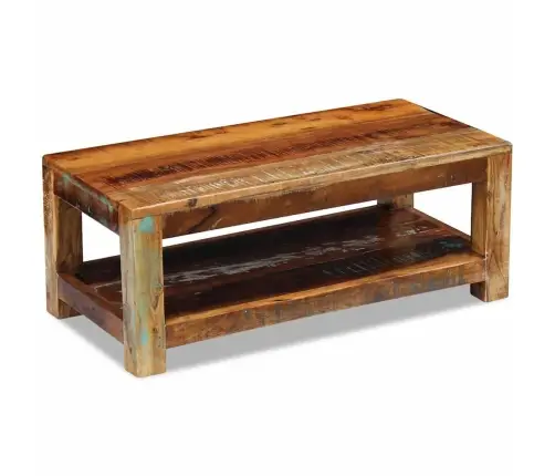 Kafijas Galdiņš, Pārstrādāts Koks, 90X45X35 Cm Vidaxl Kafijas Galdiņš, Pārstrādāts Koks, 90X45X35 Cm Vidaxl