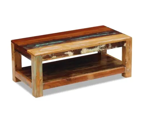 Kafijas Galdiņš, Pārstrādāts Koks, 90X45X35 Cm Vidaxl Kafijas Galdiņš, Pārstrādāts Koks, 90X45X35 Cm Vidaxl