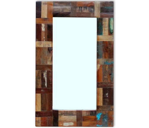 Spogulis, Pārstrādāts Masīvkoks, 80X50 Cm Vidaxl