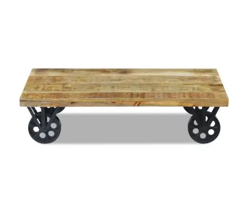 Kafijas Galdiņš, 120X60X30 Cm, Mango Koks Vidaxl