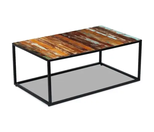 Kafijas Galdiņš, Pārstrādāts Masīvkoks, 100X60X40 Cm Vidaxl Kafijas Galdiņš, Pārstrādāts Masīvkoks, 100X60X40 Cm Vidaxl