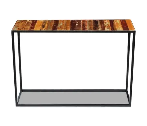 Konsoles Galdiņš, Pārstrādāts Masīvkoks, 110X35X76 Cm Vidaxl