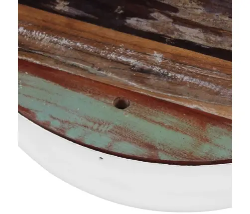 Apaļi Kafijas Galdiņi, 2 Gab., Pārstrādāts Masīvkoks Vidaxl