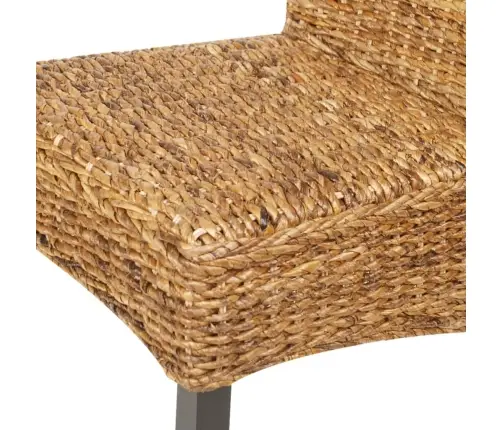 Virtuves Krēsli, 2 Gab., Abaka Un Mango Masīvkoks Vidaxl