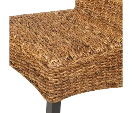 Virtuves Krēsli, 2 Gab., Abaka Un Mango Masīvkoks Vidaxl