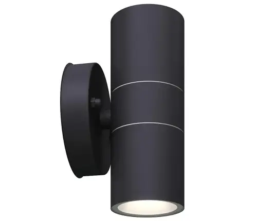 Led-Valgustid Õue 2 Tk, Roostevaba Teras, Üles/Alla Suunatud