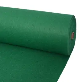 Vidaxli Näitusevaip Sile 1 X 12 M Roheline