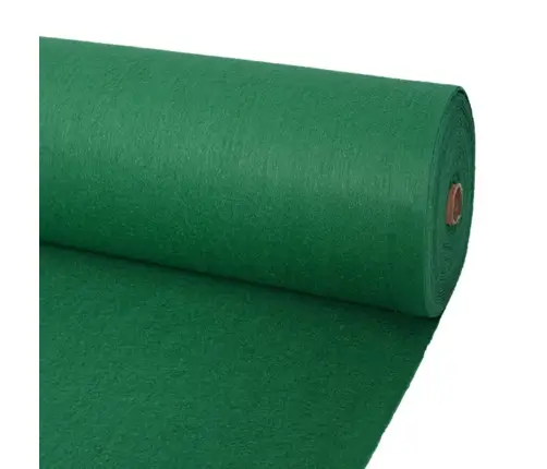 Izstāžu Paklājs, 1X24 M, Zaļš Vidaxl