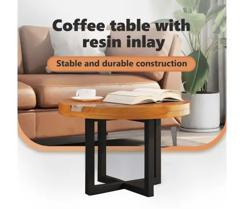 Kavos Staliukas, Tikmedis Ir Derva, 60 Cm