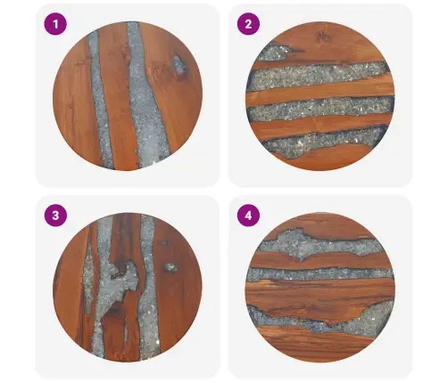 Kavos Staliukas, Tikmedis Ir Derva, 60 Cm