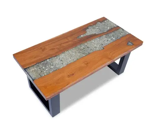 Kafijas Galdiņš, 100 X 50 Cm, Tīkkoks Vidaxl