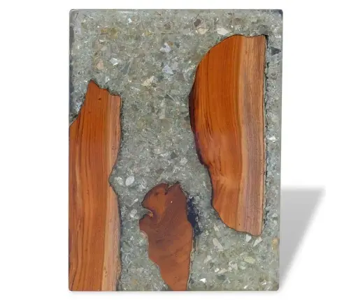 Taburete, Masīvs Tīkkoks Un Sveķi Vidaxl