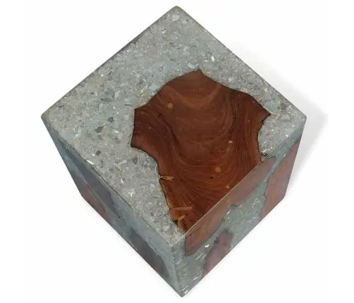 Taburete, Masīvs Tīkkoks Un Sveķi Vidaxl