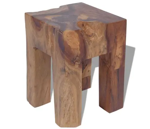 Taburete, Masīvs Tīkkoks Vidaxl