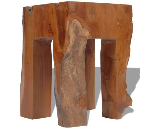 Taburete, Masīvs Tīkkoks Vidaxl