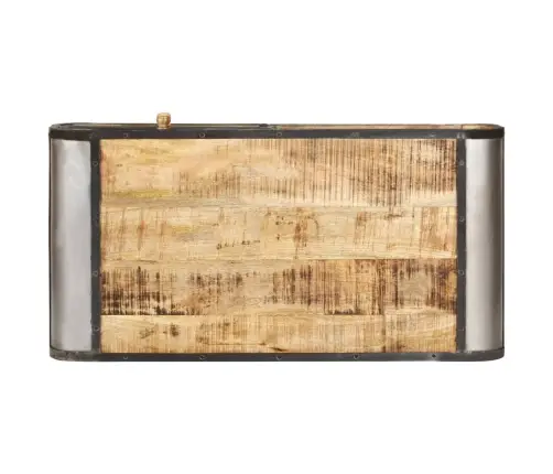 Kavos Staliukas, 100X50X35 cm Mango Medienos Masyvas Kavos Staliukas, 100X50X35 cm Mango Medienos Masyvas