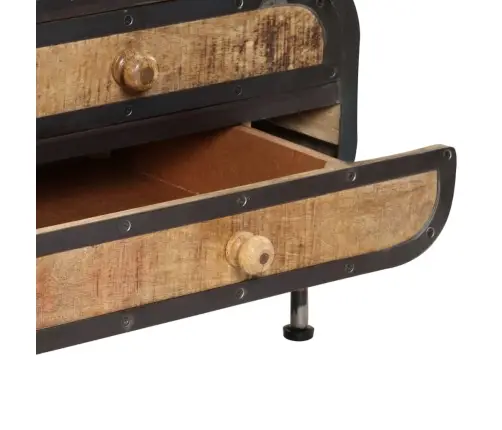 Kavos Staliukas, 100X50X35 cm Mango Medienos Masyvas Kavos Staliukas, 100X50X35 cm Mango Medienos Masyvas