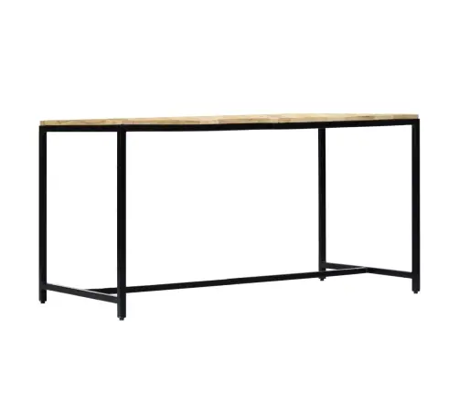 Söögilaud, 140 X 70 X 75 cm Töötlemata Mangopuit