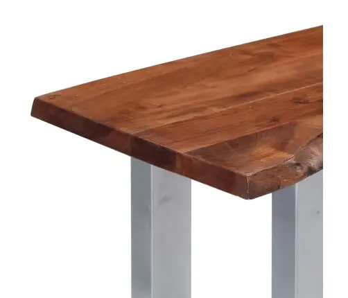 Konsoollaud, 115 X 35 X 76 cm Akaatsiapuit Ja Raud