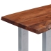Konsoles Galdiņš, 115X35X76 Cm, Akācijas Masīvkoks Un Dzelzs Vidaxl