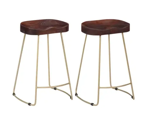 Gavin Baro Taburetės, 2Vnt., Mango Medienos Masyvas