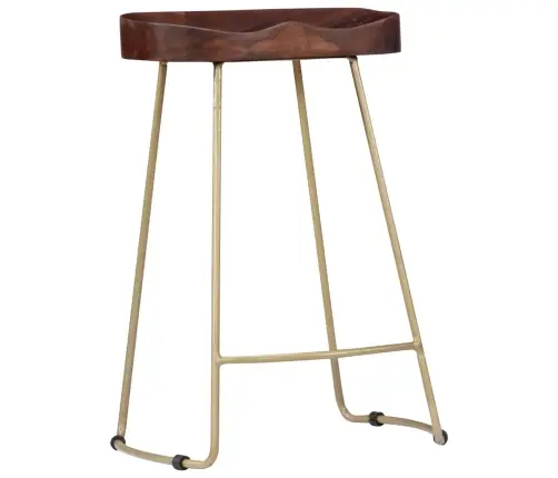 Gavin Baro Taburetės, 2Vnt., Mango Medienos Masyvas