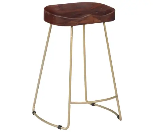 Gavin Baro Taburetės, 2Vnt., Mango Medienos Masyvas