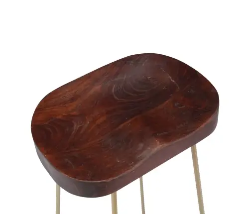 Gavin Baro Taburetės, 2Vnt., Mango Medienos Masyvas