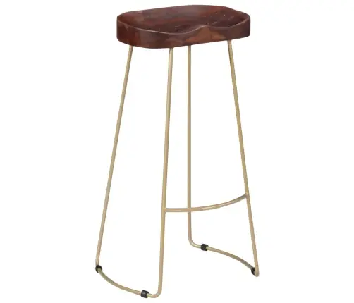 Gavin Bāra Krēsli, 2 Gab., Mango Masīvkoks Vidaxl